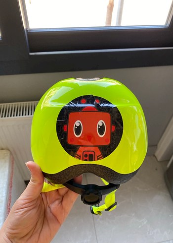  Beden sarı Renk Fosforlu Sarı Renkli Bebek Kaskı