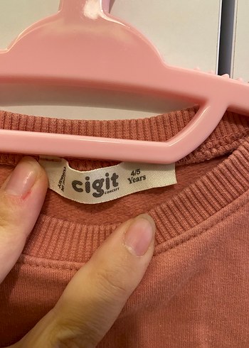 Civil Trendy Pembe Kız Sweatshirt