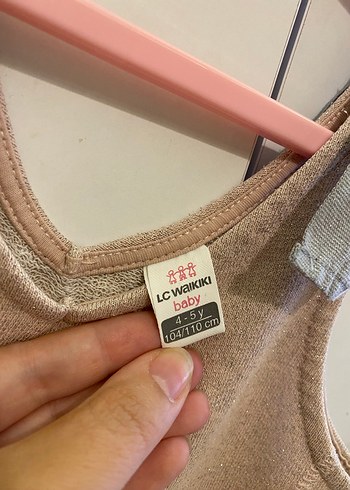 LC Waikiki Kız Çocuk V Yaka Kolsuz Elbise