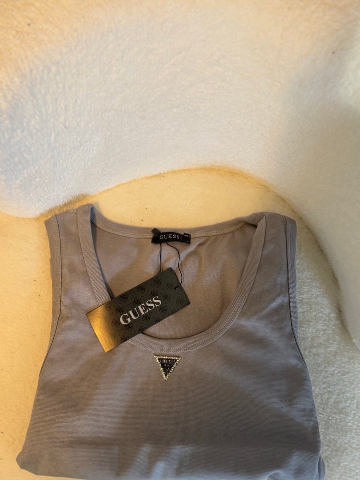 GUESS GRİ ATLET S M L BEDEN MEVCUT - Görsel 4