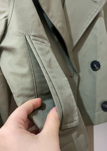 Bej Midi Kadın Trençkot - Görsel 2