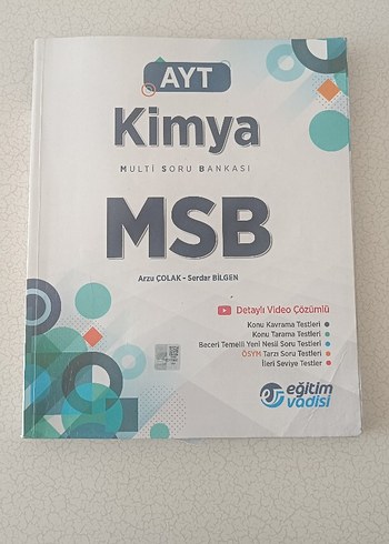 AYT Kimya MSB Çoklu Soru Bankası