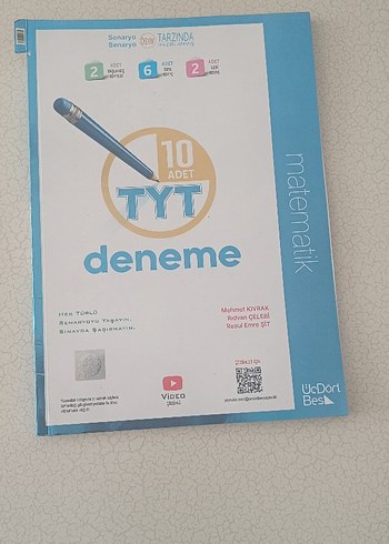 Matematik 345 TYT Deneme Kitabı 10'lu