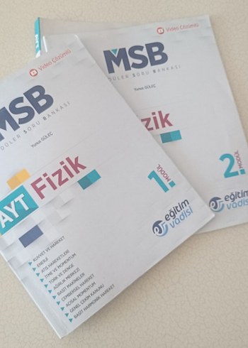  MSB AYT Fizik Konu Tarama Testleri Kitabı