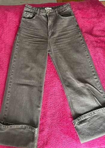 Zara Kahverengi Kadın Denim Pantolon, wNormal Boy