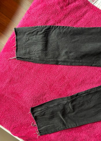 H&M H&M Siyah Boru Paça Kadın Kot Pantolon