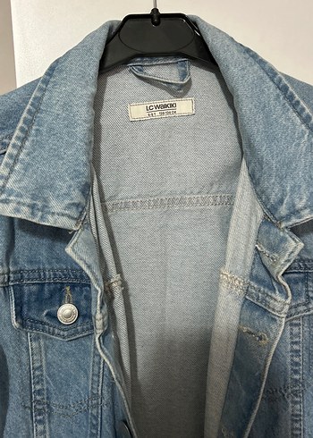 Gri Düğmeli erkek çocuk kot ceket - Görsel 2