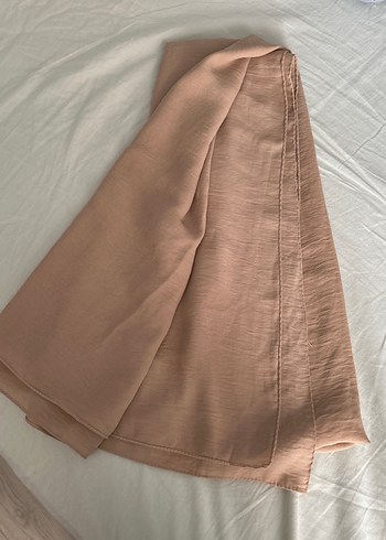 Bej Keten Kadın Şal - Görsel 2