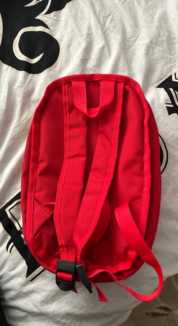 Kırmızı Çocuk Okul Çantası - Araba Desenli - Görsel 2