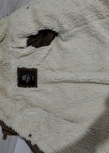 xs Beden Colins Kahverengi Kapüşonlu Kadın Mont