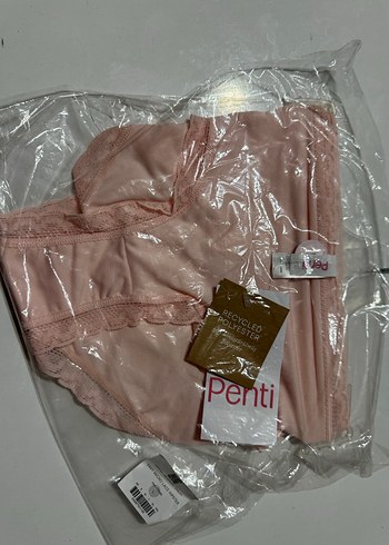 l Beden Pembe Midi Kadın Külot L Beden