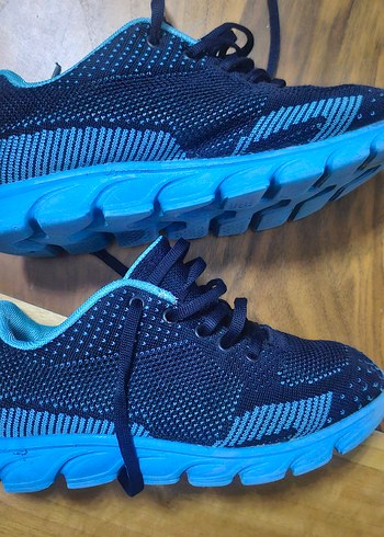 Mavi Örgü erkek/kiz cocuk Spor Ayakkabısı - Görsel 2