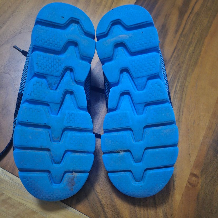 Mavi Örgü erkek/kiz cocuk Spor Ayakkabısı - Görsel 5