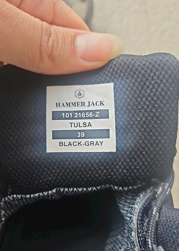 Hammerjack Siyah Gri Erkek Outdoor Bot - Görsel 7
