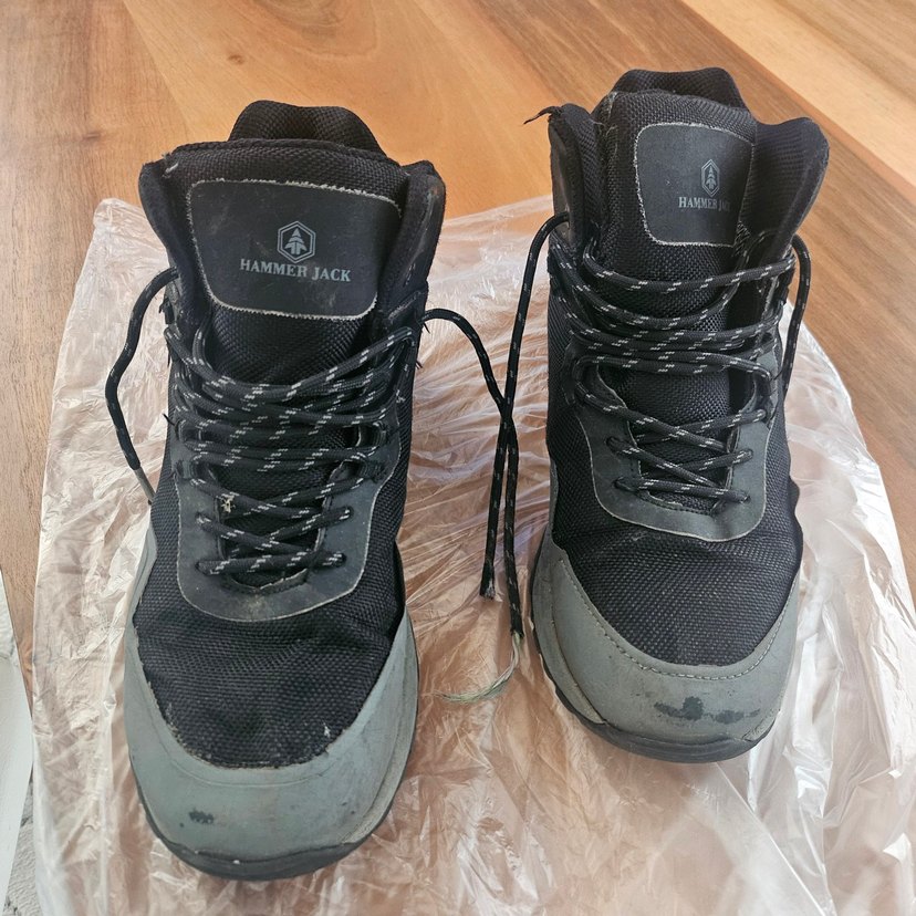 Hammerjack Siyah Gri Erkek Outdoor Bot - Görsel 2