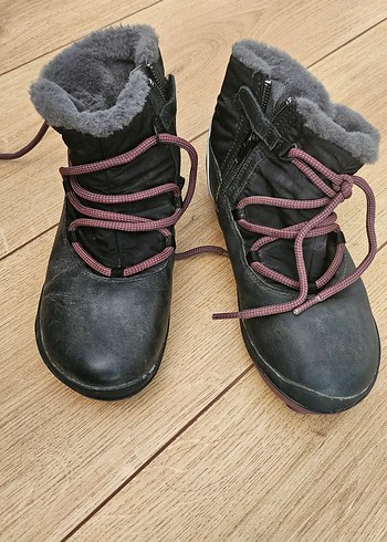 Siyah Kürklü Erkek Çocuk Lastik Bot - Görsel 5