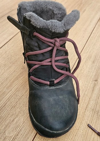 Siyah Kürklü Erkek Çocuk Lastik Bot - Görsel 8