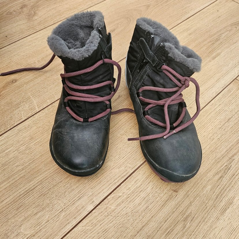 Siyah Kürklü Erkek Çocuk Lastik Bot - Görsel 5