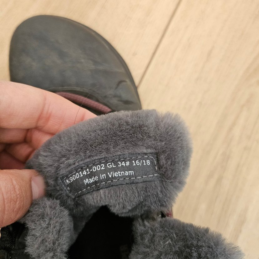 Siyah Kürklü Erkek Çocuk Lastik Bot - Görsel 3