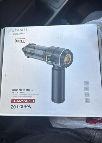 SUITU ST-6697APlus Elektrikli araba Süpürgesi 20.000PA 