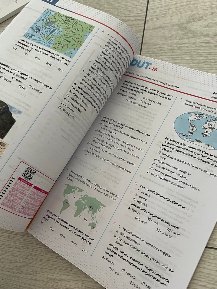 TYT Matematik Geometri ve Coğrafya Soru Bankası Seti - Görsel 4