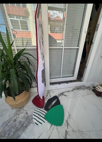 Renkli Uçlu Beyaz Elektrikli Süpürge - Görsel 3