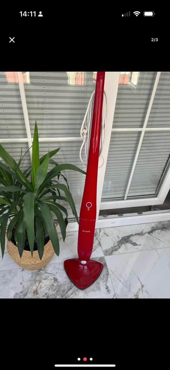 Renkli Uçlu Beyaz Elektrikli Süpürge - Görsel 2