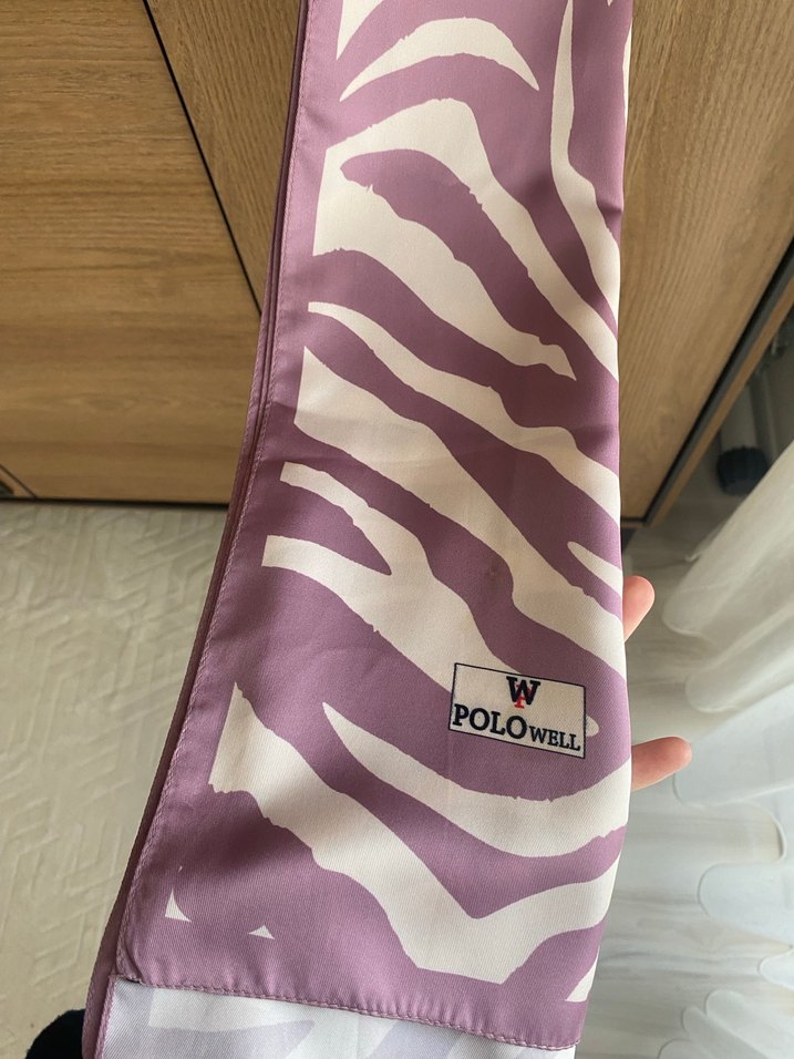 Mor Desenli şal - Görsel 3