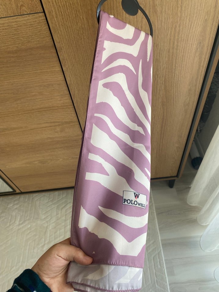 Mor Desenli şal - Görsel 2