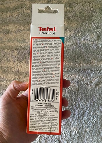  Beden Tefal ColorFood Paslanmaz Çelik Soyacak