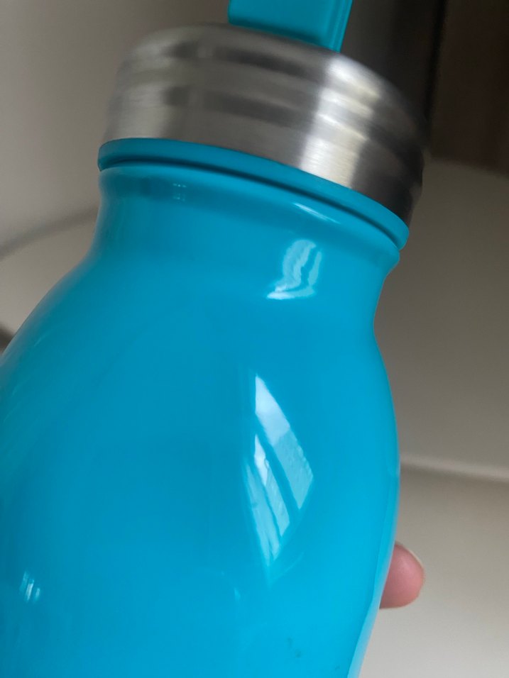 Turkuaz Çocuk Termosu Baykuş Desenli - Görsel 5