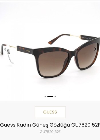 Guess Kadın Klasik Kırmızı Gözlük - Görsel 5