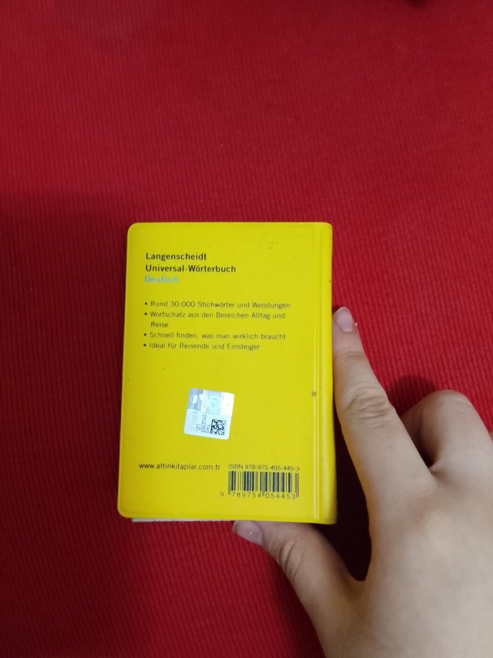 Langenscheidt Almanca-Türkçe Sözlük 160 Sayfa - Görsel 2