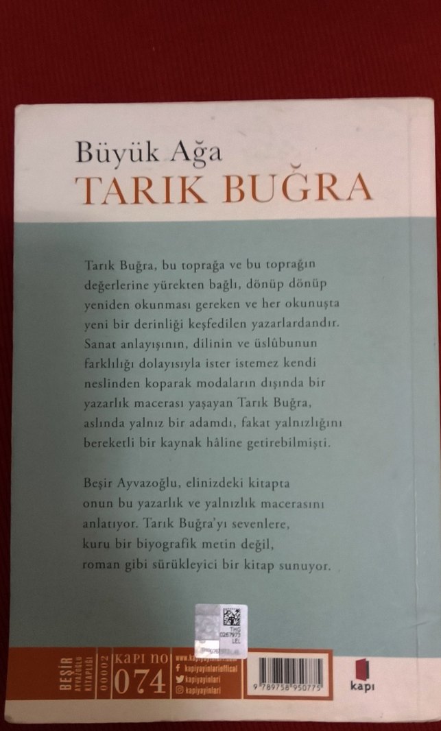 Büyük Ağa - Tarık Buğra - Görsel 2