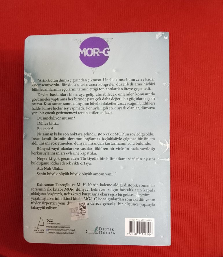 Mor-G - Kahraman Tazeoğlu & M.H. Kan - Görsel 2