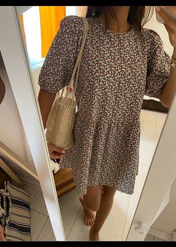 Bohem Çok Renkli m beden elbise - Görsel 3