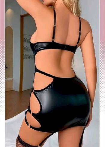 Fantazi Deri Gecelik Modelleri - Görsel 6