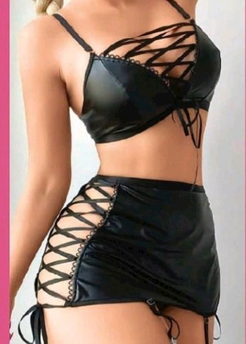 Fantazi Deri Gecelik Modelleri - Görsel 11