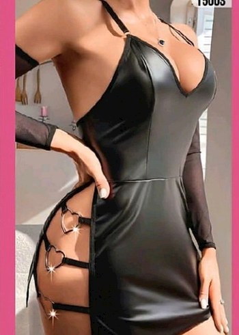 Fantazi Deri Gecelik Modelleri - Görsel 9