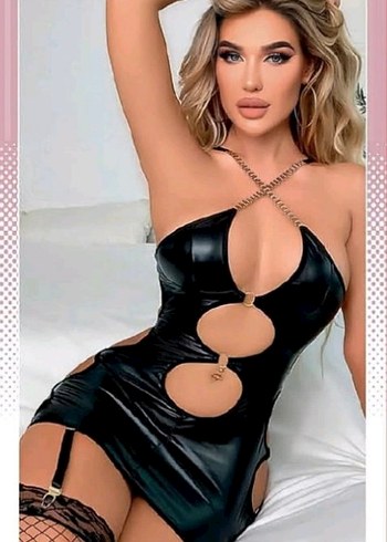 Fantazi Deri Gecelik Modelleri - Görsel 5