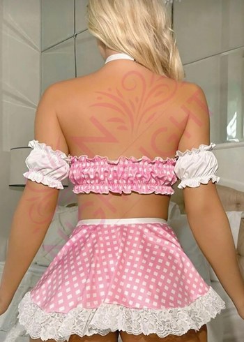 fantazi Hizmetci Kostüm - Görsel 3