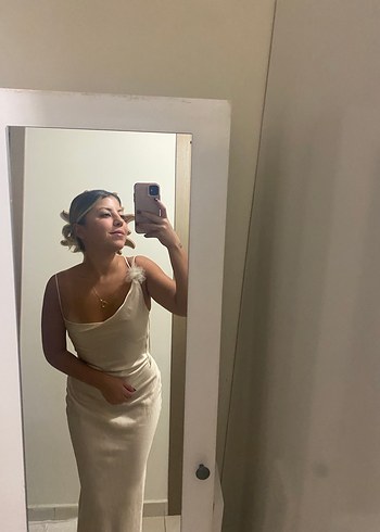 Zara Midi Abiye Elbise