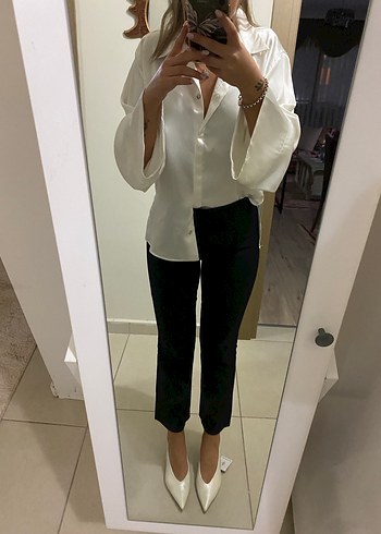 Zara siyah pantolon - Görsel 2