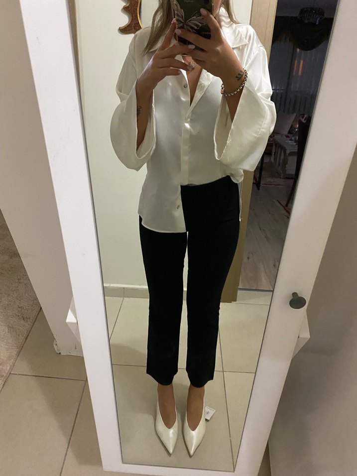 Zara siyah pantolon - Görsel 2