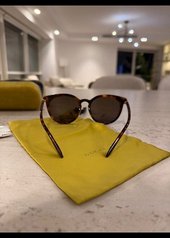 Gucci Kahverengi Kadın Gözlüğü - Görsel 6