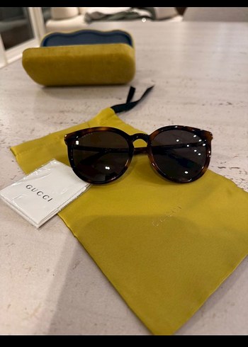 Gucci Kahverengi Kadın Gözlüğü - Görsel 2