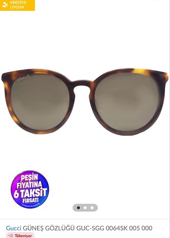 Gucci Kahverengi Kadın Gözlüğü - Görsel 7