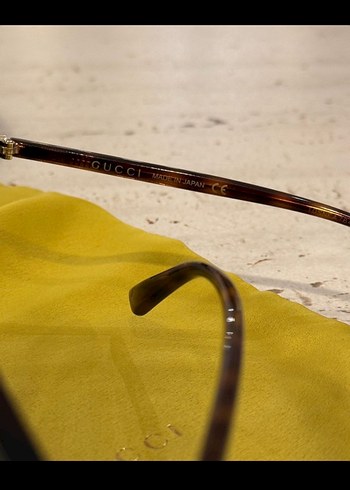 Gucci Kahverengi Kadın Gözlüğü - Görsel 3