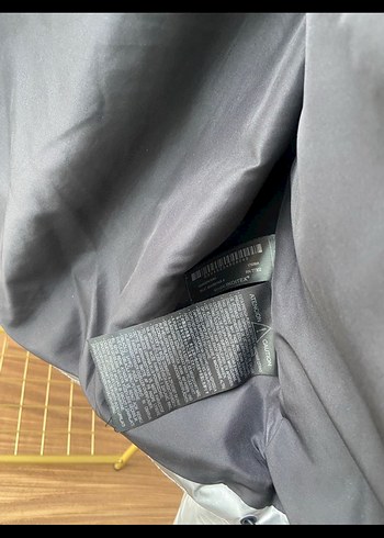 Kadın Gri Metalik Midi Mont, Fermuarlı, Yüksek Yaka - Görsel 10