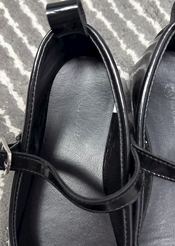 Tokalı Siyah Kız Çocuk Babet - Görsel 2